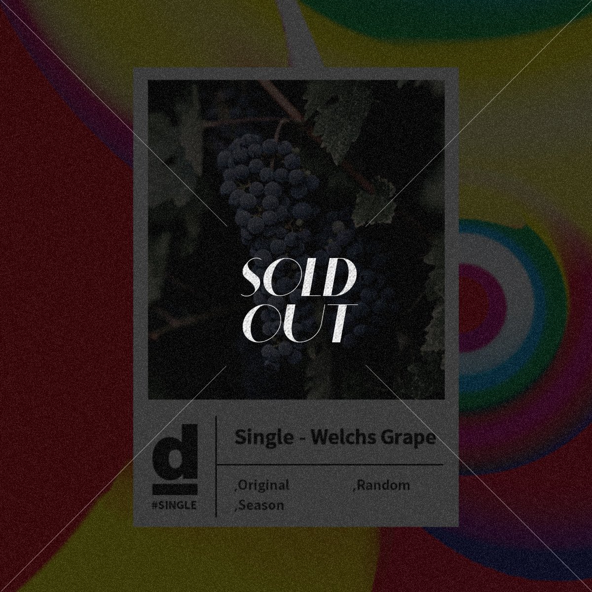#Single Origin - Welchs Grape