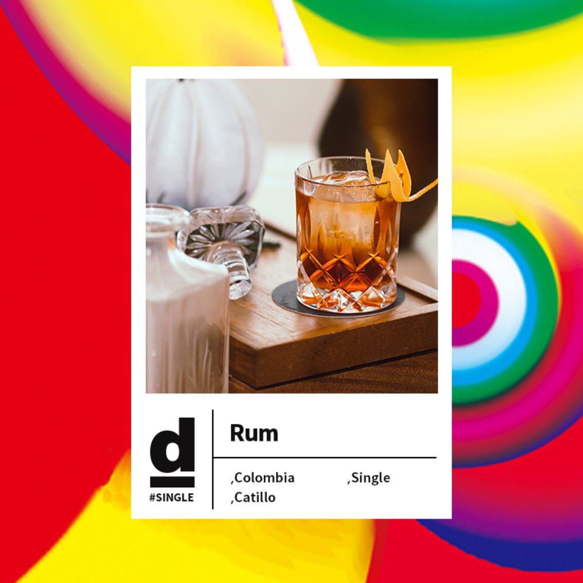 #Single Origin - Colombia Santa Monica Rum Natural