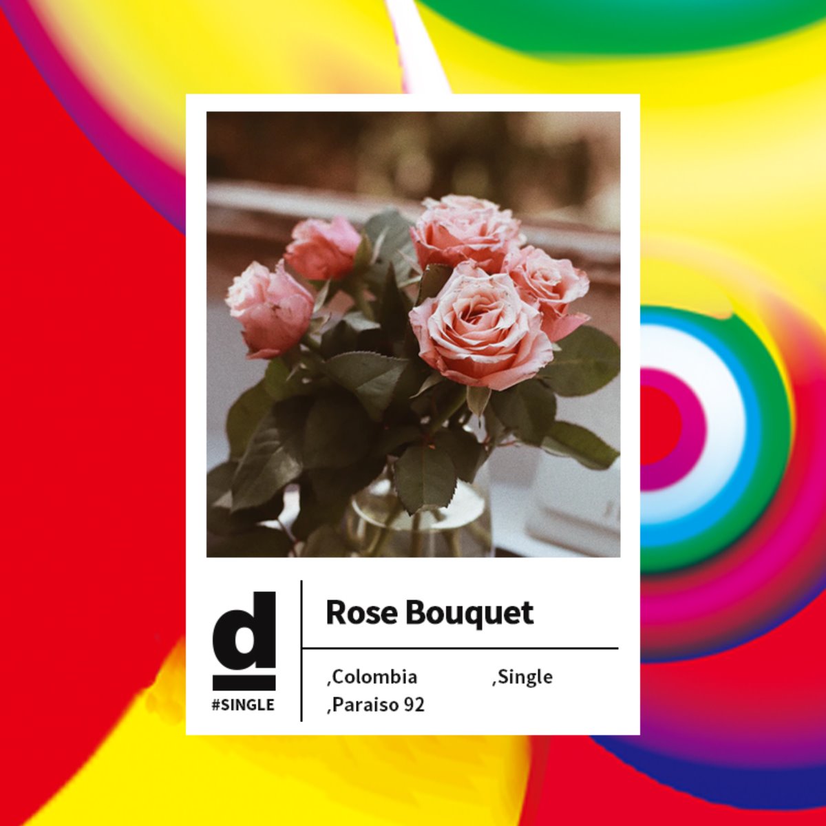 #Single Origin - Paraiso92 Rose Bouquet Pink Bourbon Double Anaerobic
